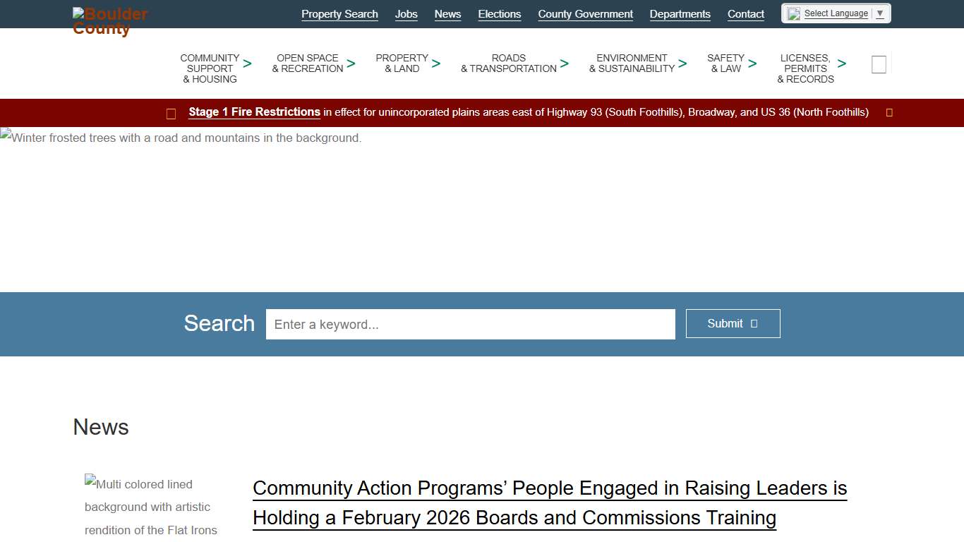 Home - Boulder County